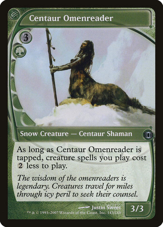 Centaur Omenreader [Future Sight] | Webway Games