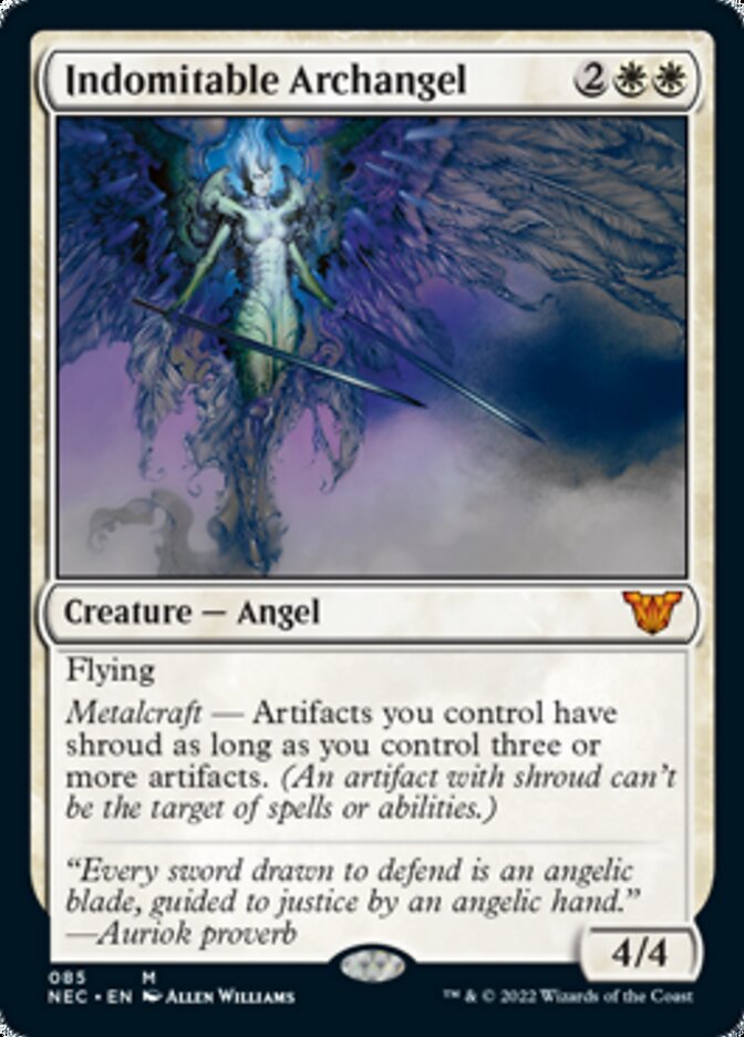 Indomitable Archangel [Kamigawa: Neon Dynasty Commander] | Webway Games