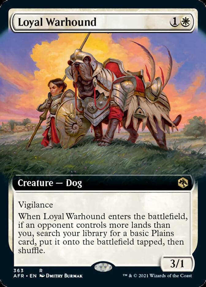 Loyal Warhound (Extended) [Dungeons & Dragons: Adventures in the Forgotten Realms] | Webway Games
