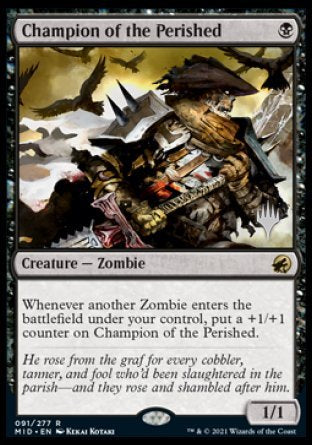 Champion of the Perished (Promo Pack) [Innistrad: Midnight Hunt Promos] | Webway Games