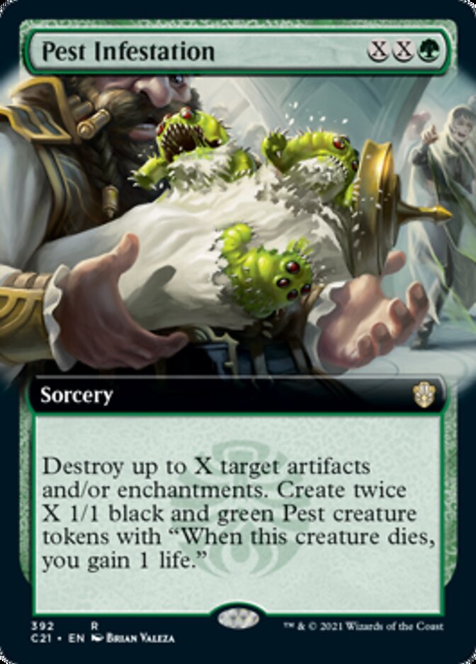 Pest Infestation (Extended) [Commander 2021] | Webway Games