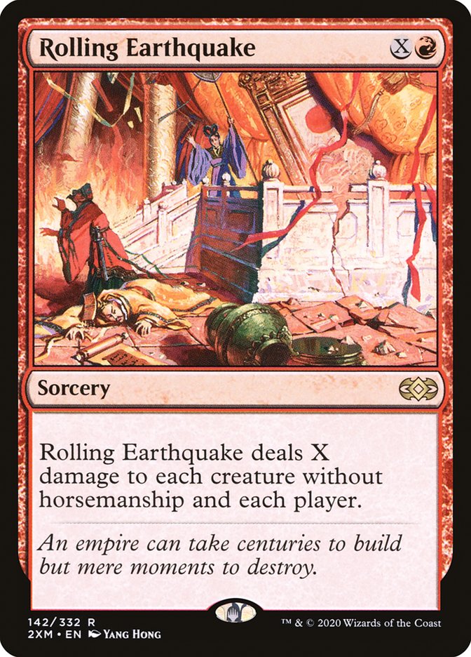 Rolling Earthquake [Double Masters] | Webway Games