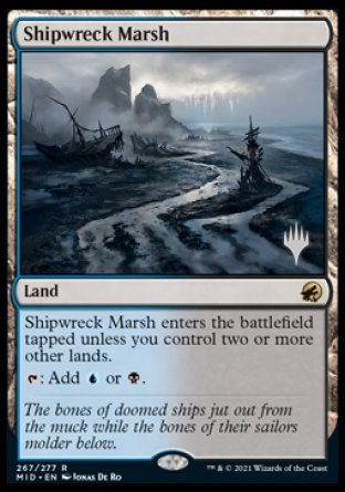 Shipwreck Marsh (Promo Pack) [Innistrad: Midnight Hunt Promos] | Webway Games