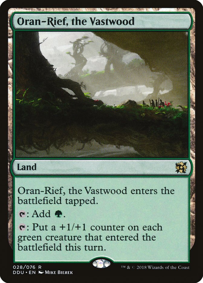 Oran-Rief, the Vastwood [Duel Decks: Elves vs. Inventors] | Webway Games