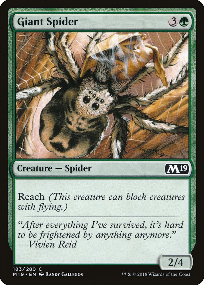 Giant Spider [Core Set 2019] | Webway Games