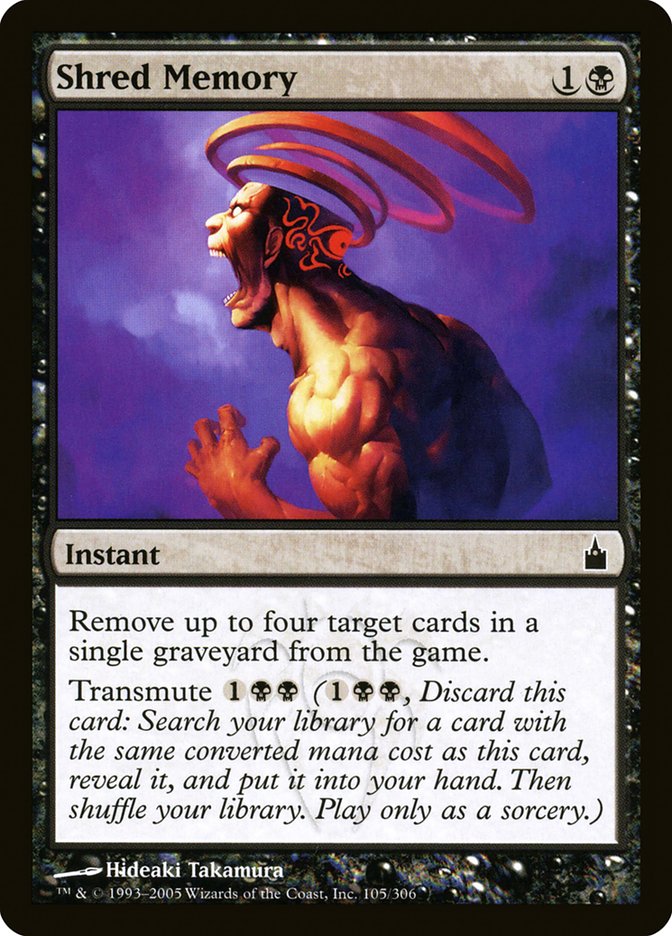 Shred Memory [Ravnica: City of Guilds] | Webway Games