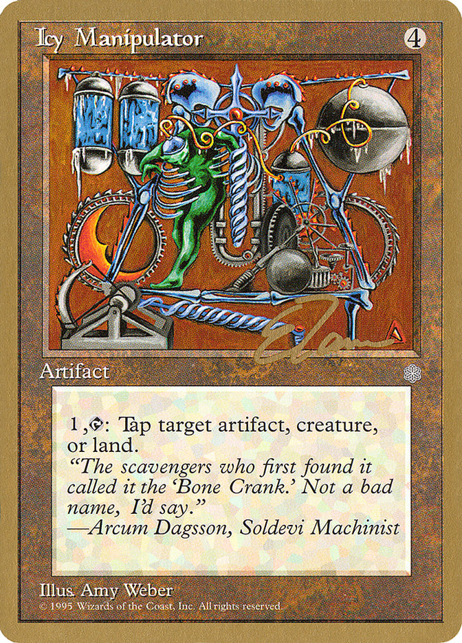 Icy Manipulator (Eric Tam) [Pro Tour Collector Set] | Webway Games