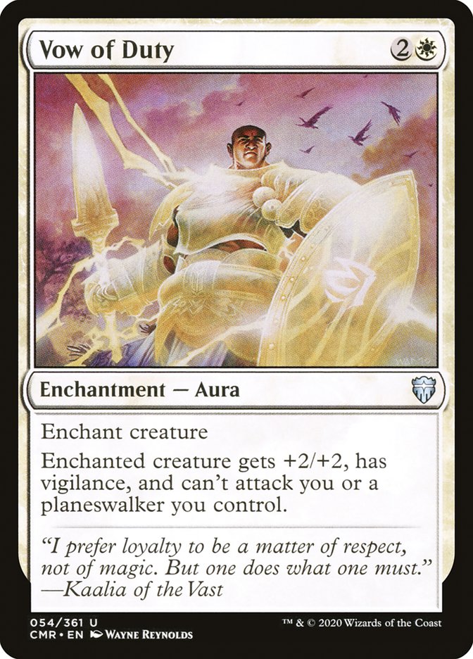 Vow of Duty [Commander Legends] | Webway Games