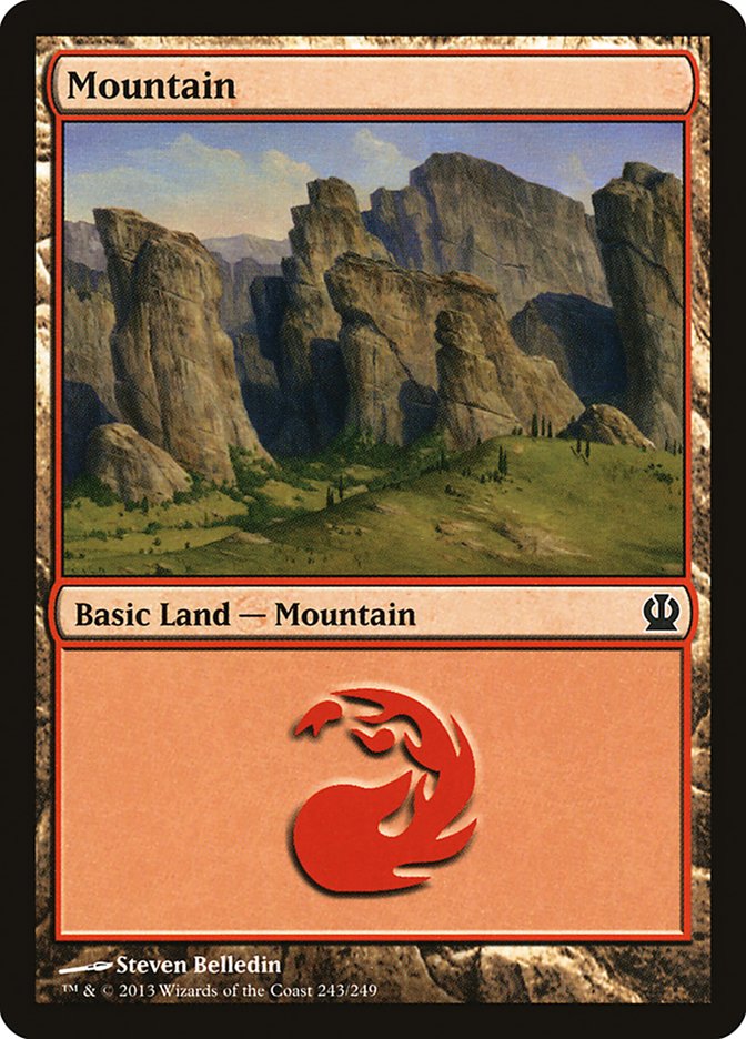 Mountain (#243) [Theros] | Webway Games
