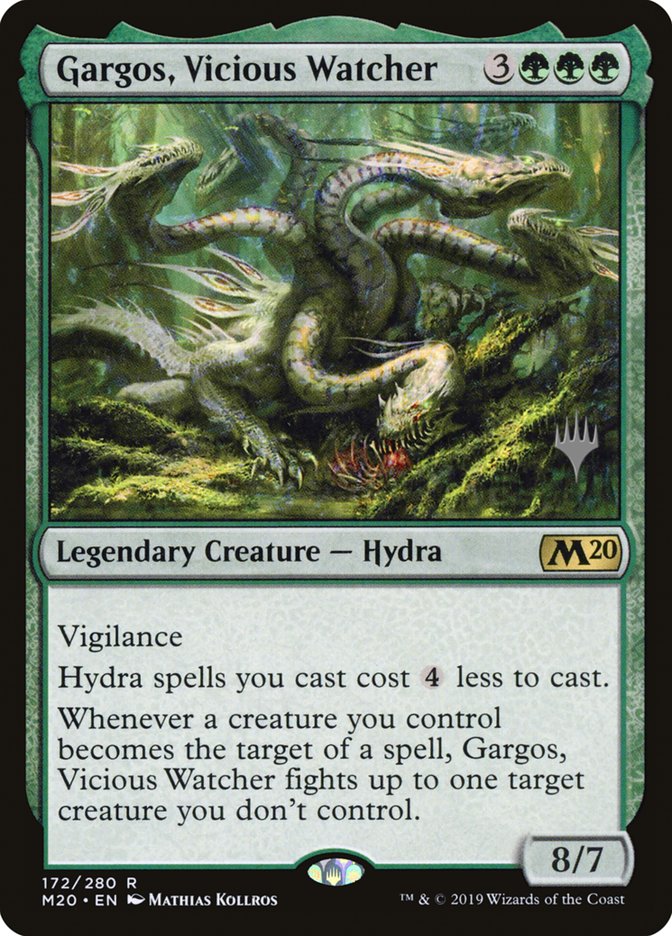 Gargos, Vicious Watcher (Promo Pack) [Core Set 2020 Promos] | Webway Games