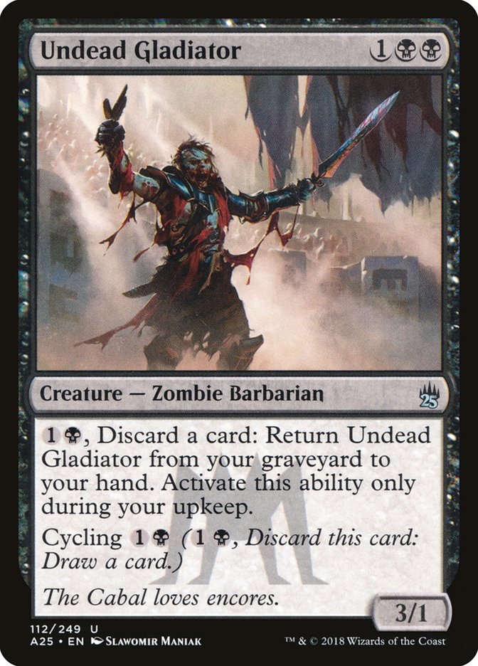 Undead Gladiator [Masters 25] | Webway Games