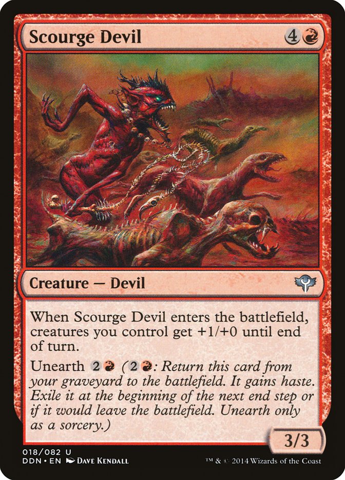 Scourge Devil [Duel Decks: Speed vs. Cunning] | Webway Games