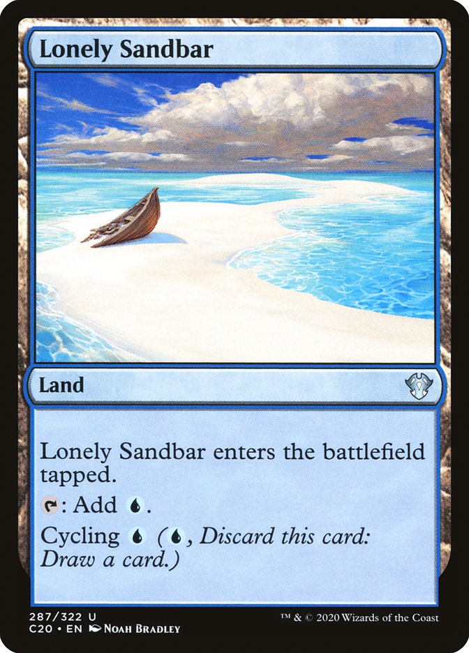 Lonely Sandbar [Commander 2020] | Webway Games