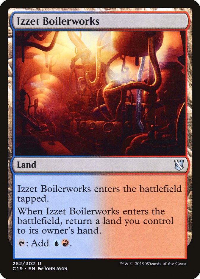 Izzet Boilerworks [Commander 2019] | Webway Games