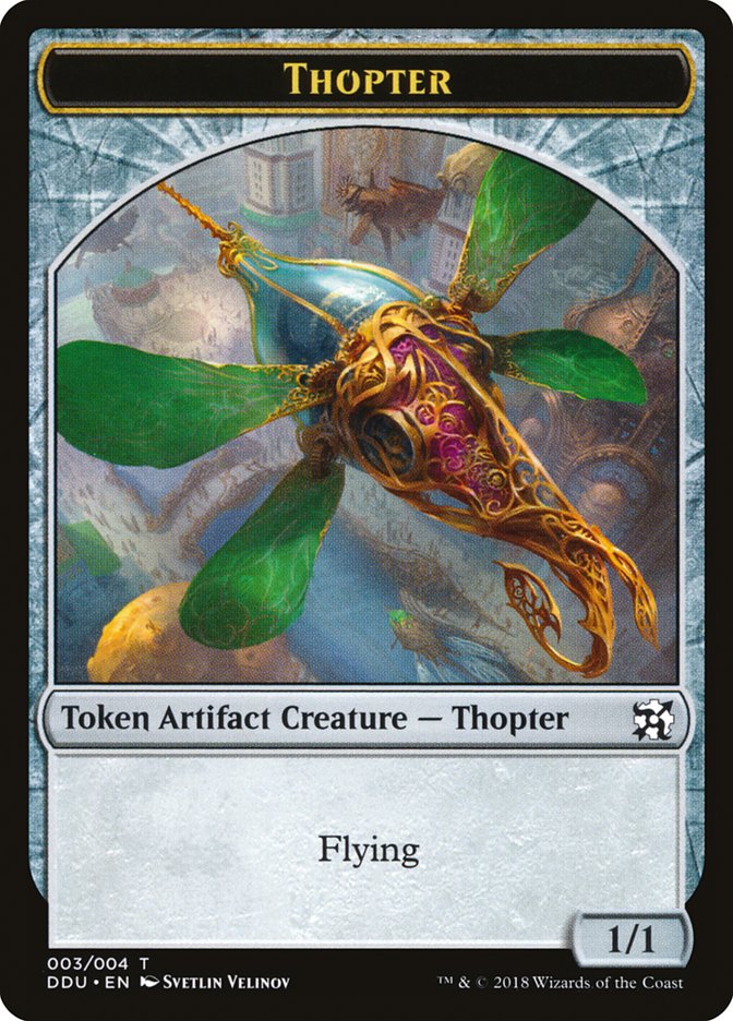 Thopter (003/004) [Duel Decks: Elves vs. Inventors Tokens] | Webway Games