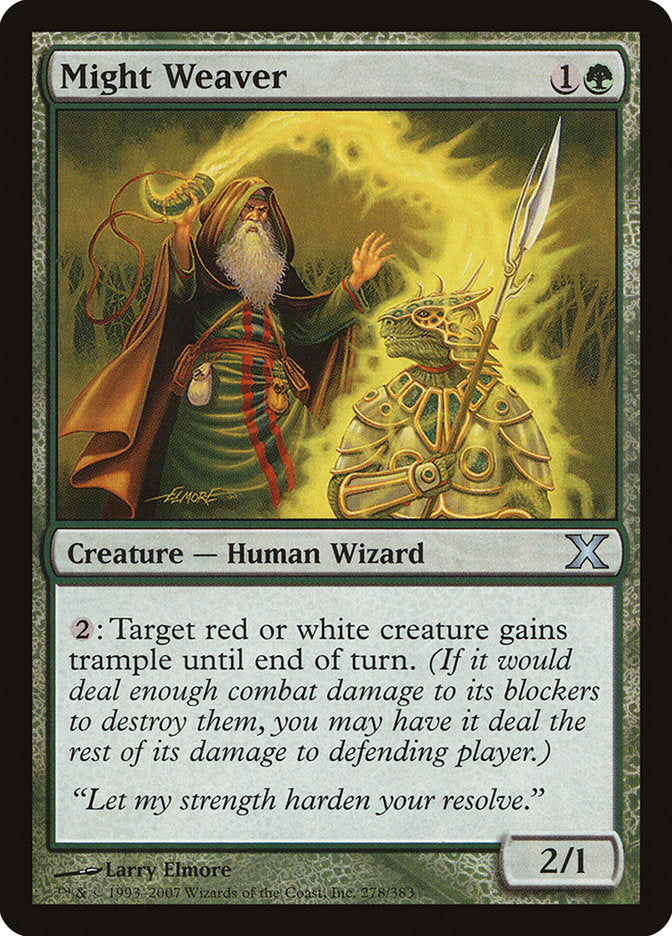 Might Weaver [Tenth Edition] | Webway Games