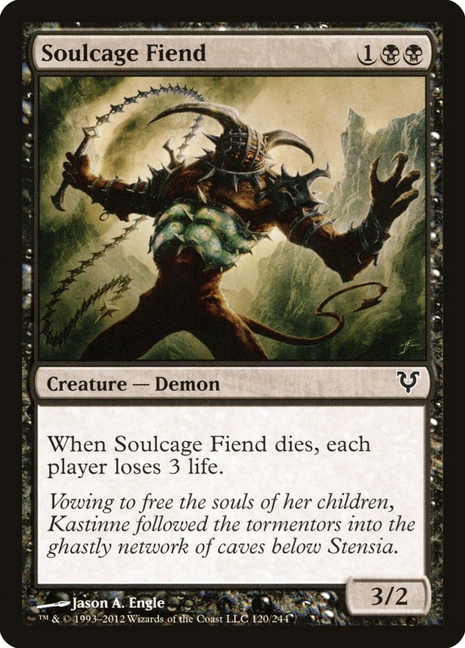 Soulcage Fiend [Avacyn Restored] | Webway Games