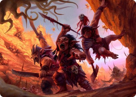 Goblin Art Card [Dungeons & Dragons: Adventures in the Forgotten Realms Art Series] | Webway Games