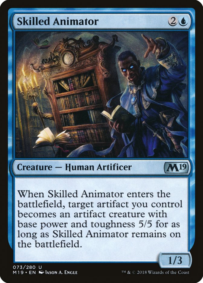 Skilled Animator [Core Set 2019] | Webway Games