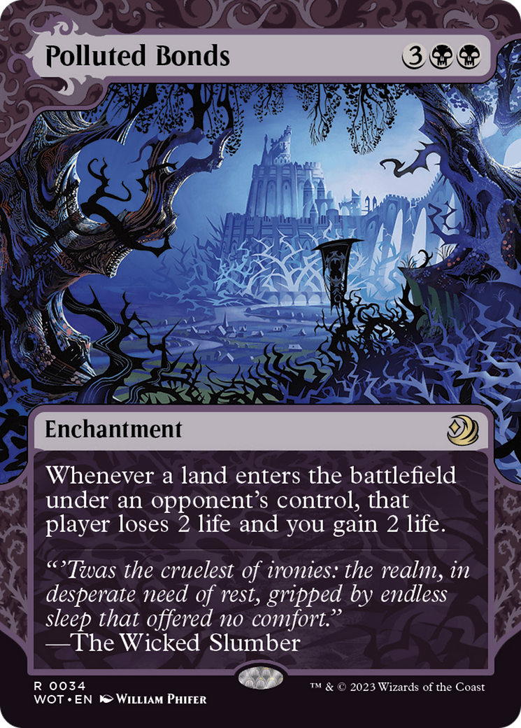 Polluted Bonds [Wilds of Eldraine: Enchanting Tales] | Webway Games