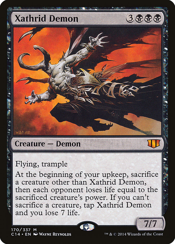 Xathrid Demon [Commander 2014] | Webway Games