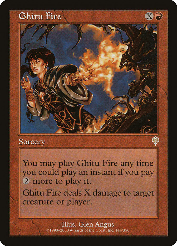 Ghitu Fire [Invasion] | Webway Games