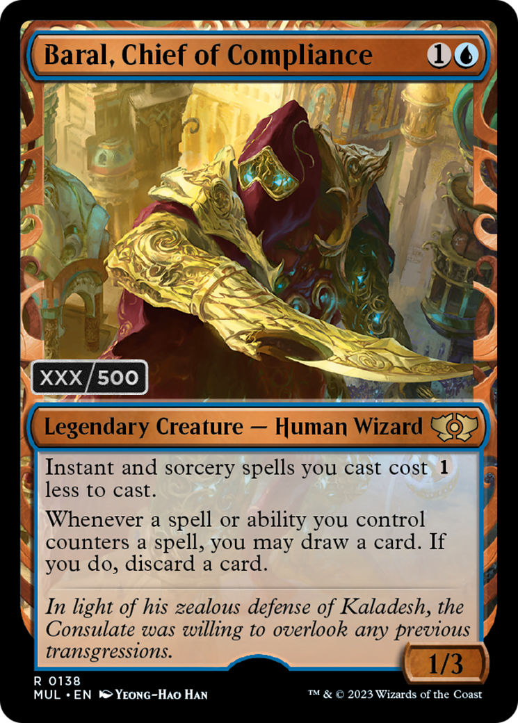Baral, Chief of Compliance (Serialized) [Multiverse Legends] | Webway Games