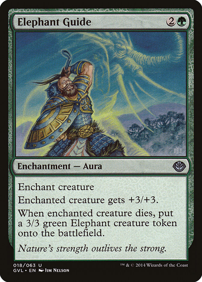 Elephant Guide (Garruk vs. Liliana) [Duel Decks Anthology] | Webway Games