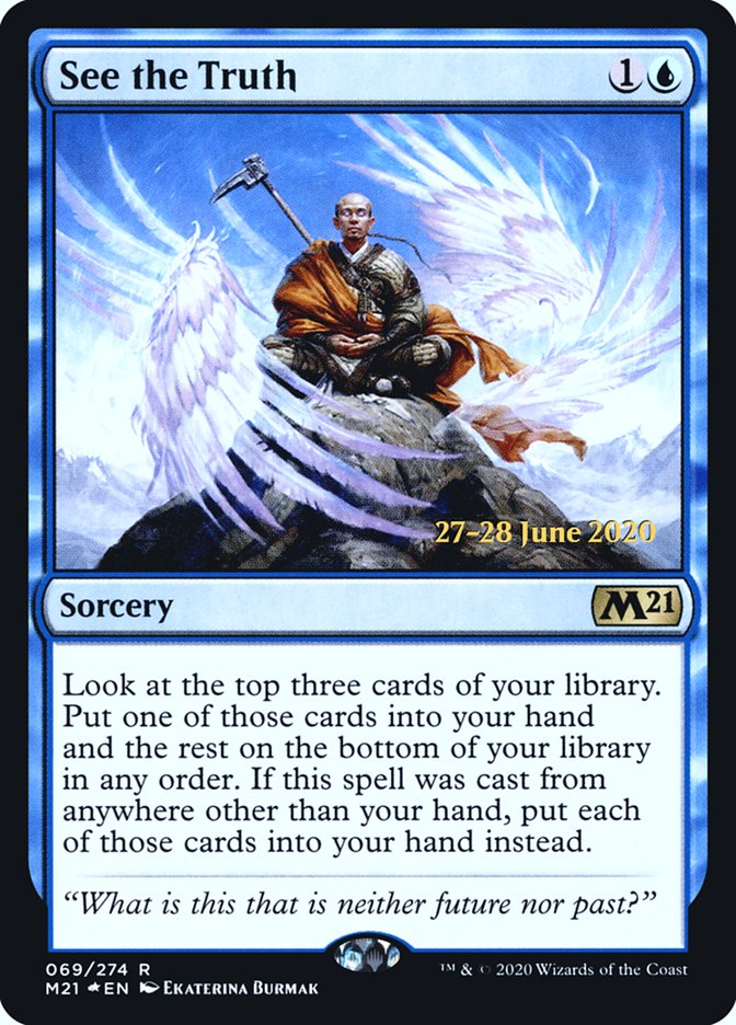 See the Truth  [Core Set 2021 Prerelease Promos] | Webway Games