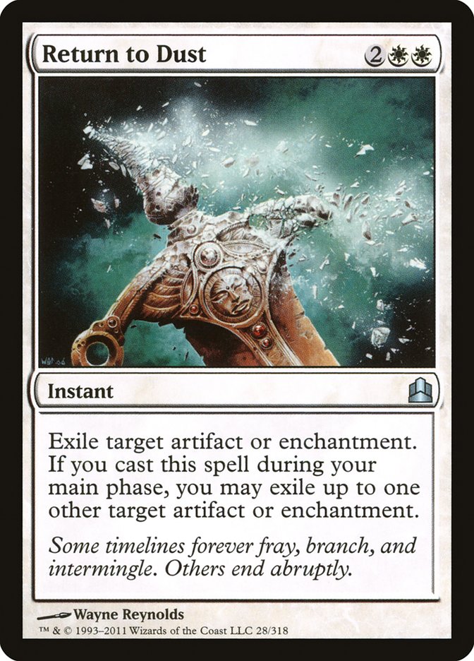 Return to Dust [Commander 2011] | Webway Games