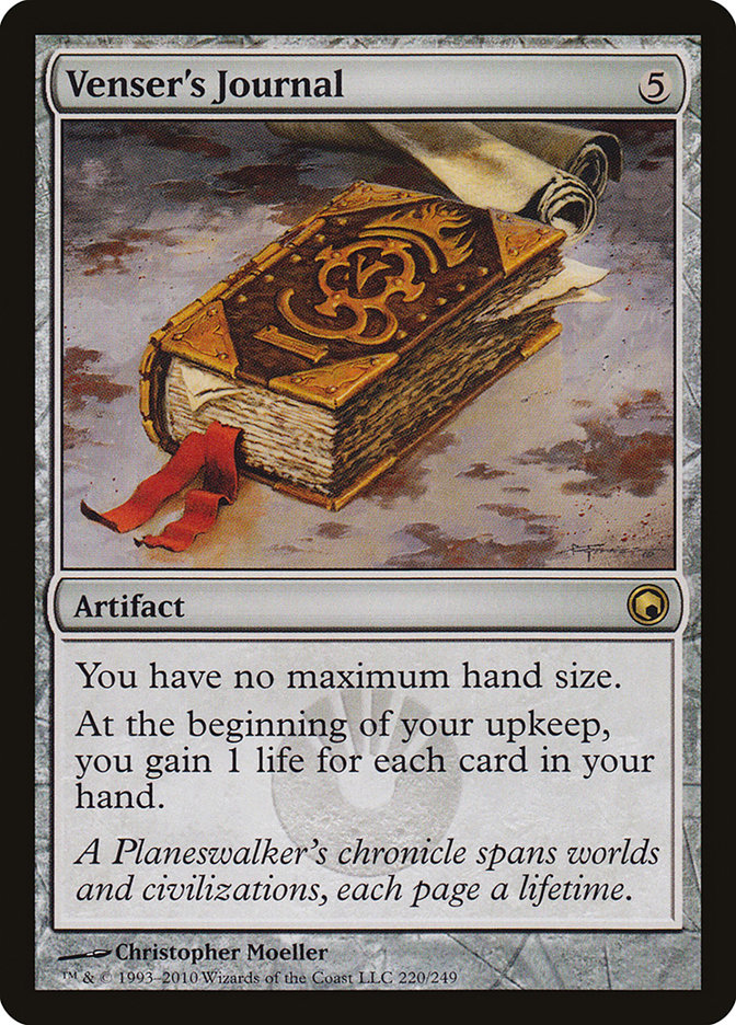 Venser's Journal [Scars of Mirrodin] | Webway Games