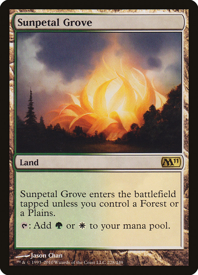 Sunpetal Grove [Magic 2011] | Webway Games