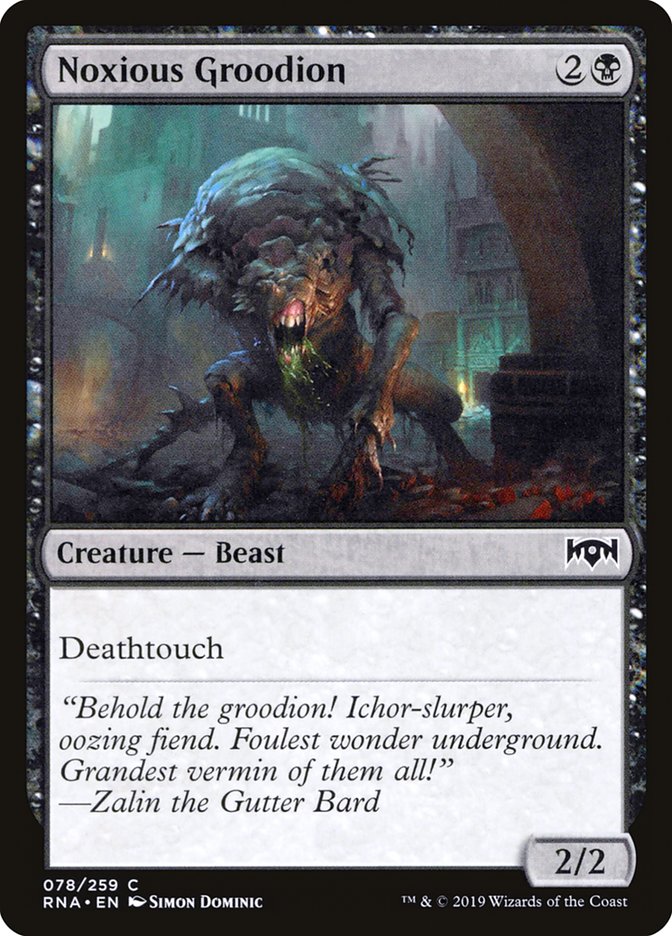 Noxious Groodion [Ravnica Allegiance] | Webway Games