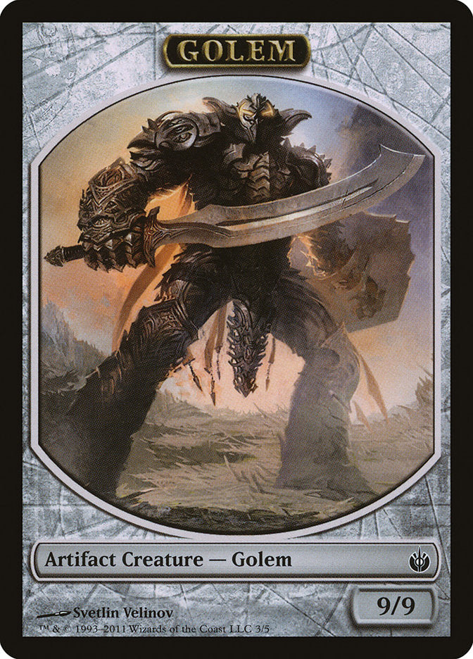 Golem [Mirrodin Besieged Tokens] | Webway Games