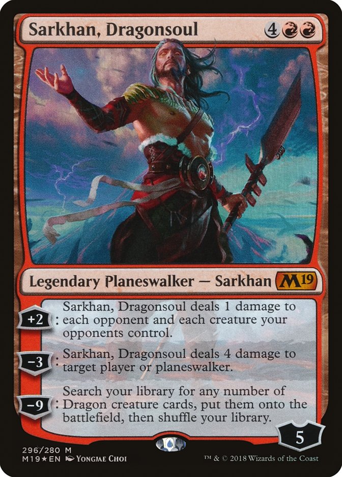 Sarkhan, Dragonsoul [Core Set 2019] | Webway Games