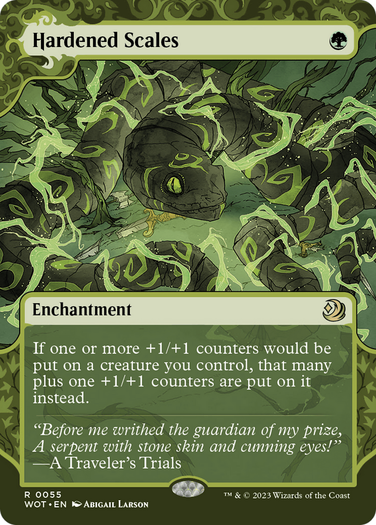 Hardened Scales [Wilds of Eldraine: Enchanting Tales] | Webway Games