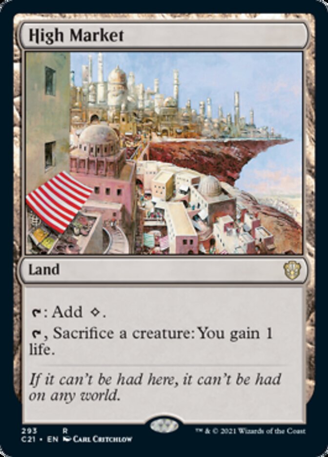 High Market [Commander 2021] | Webway Games