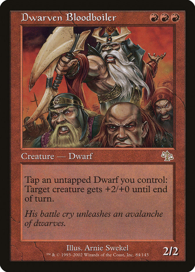 Dwarven Bloodboiler [Judgment] | Webway Games