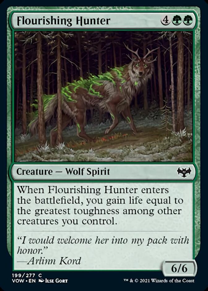 Flourishing Hunter [Innistrad: Crimson Vow] | Webway Games