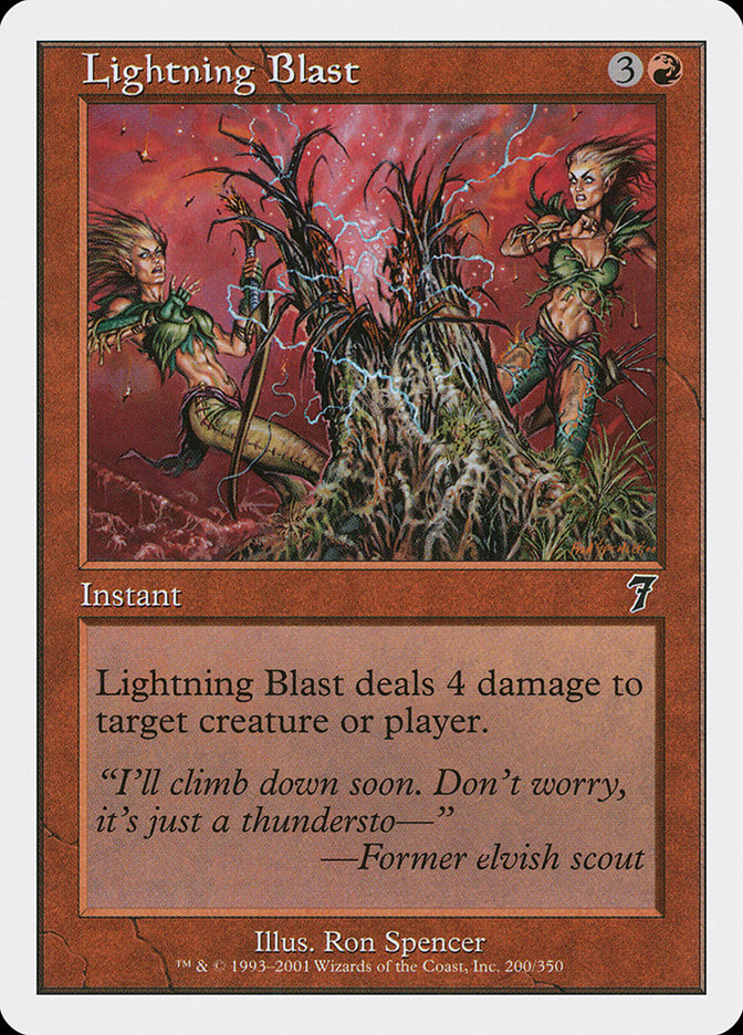 Lightning Blast [Seventh Edition] | Webway Games