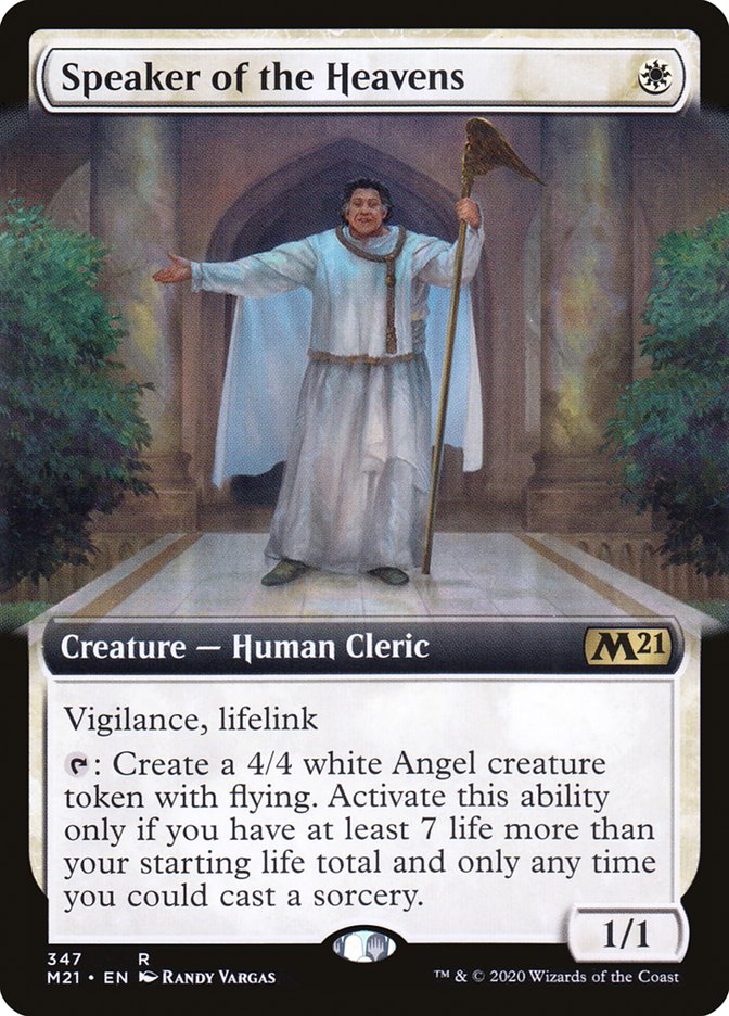 Speaker of the Heavens (Extended Art) [Core Set 2021] | Webway Games