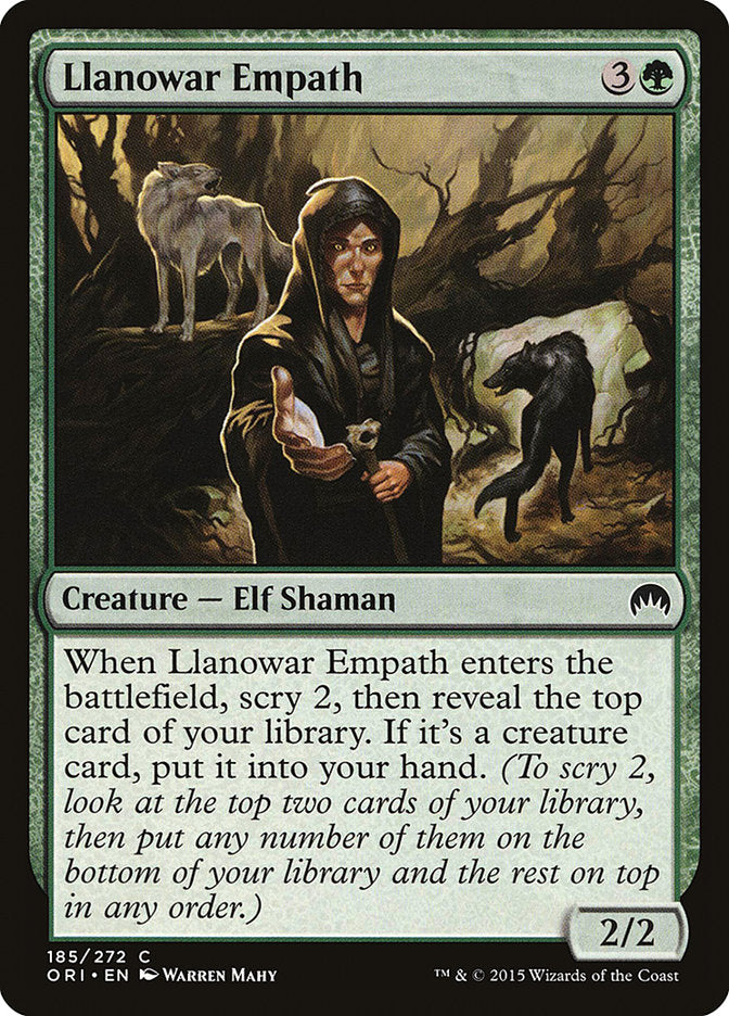 Llanowar Empath [Magic Origins] | Webway Games