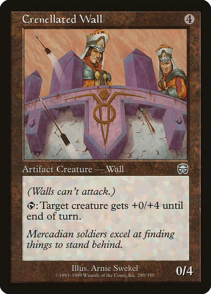Crenellated Wall [Mercadian Masques] | Webway Games