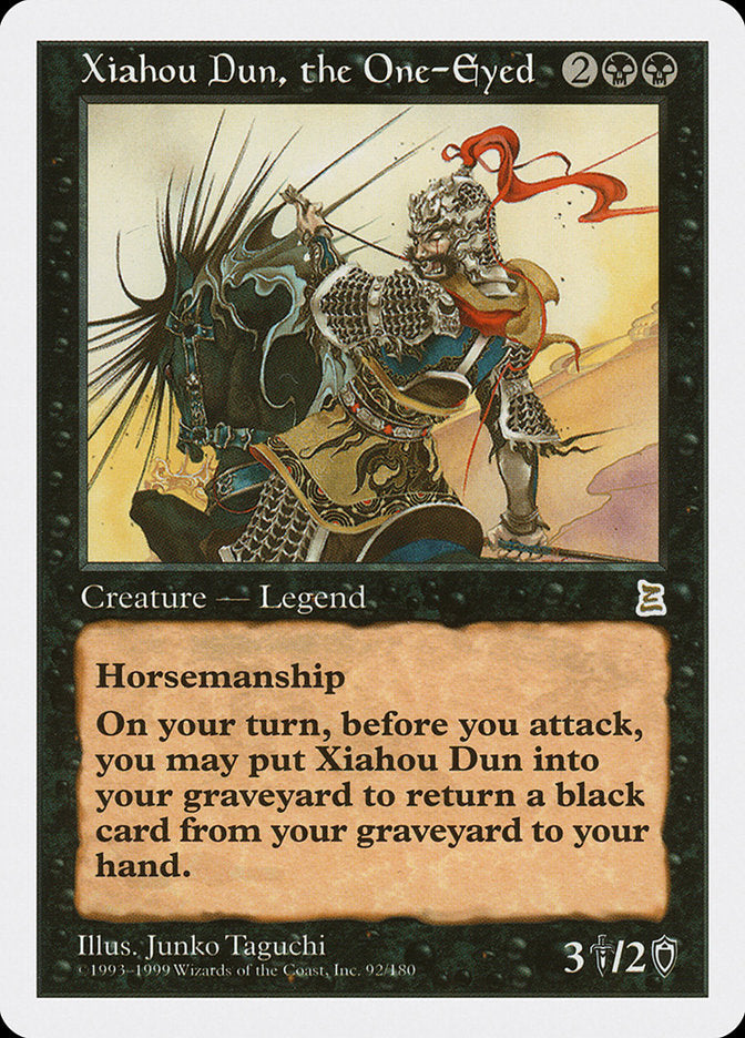 Xiahou Dun, the One-Eyed [Portal Three Kingdoms] | Webway Games
