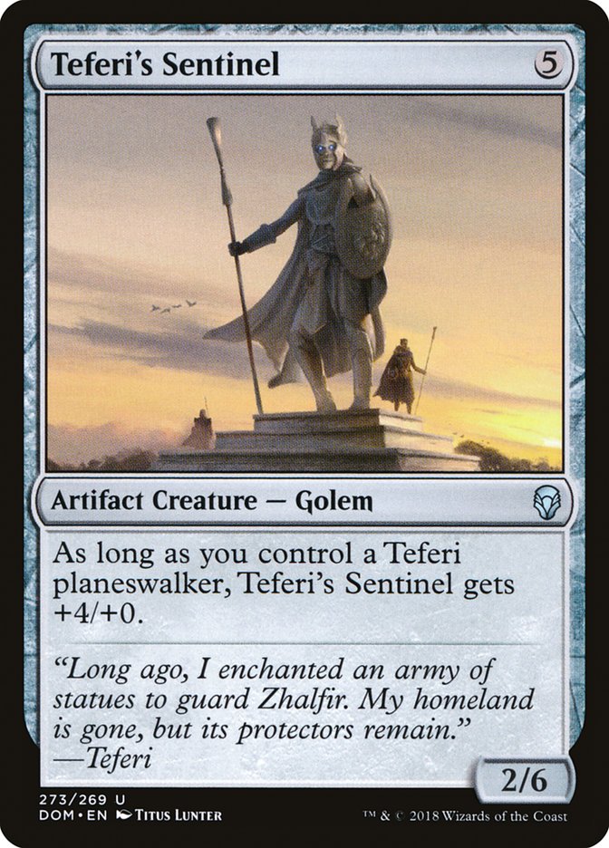Teferi's Sentinel [Dominaria] | Webway Games