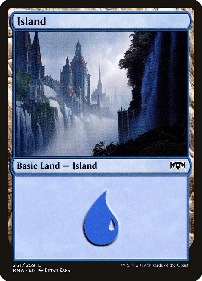 Island (#261) [Ravnica Allegiance] | Webway Games