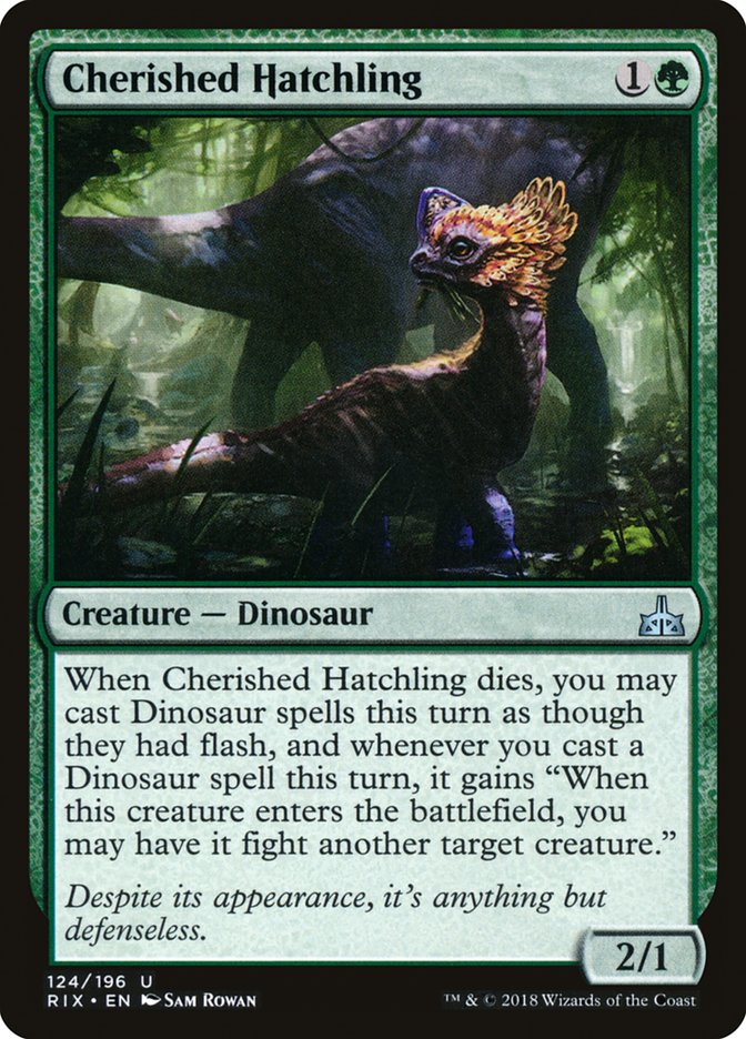 Cherished Hatchling [Rivals of Ixalan] | Webway Games