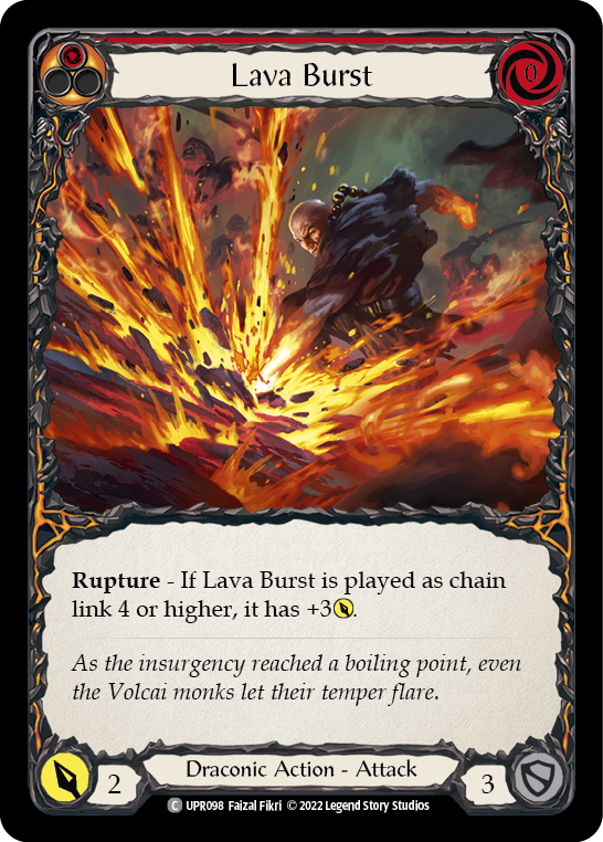 Lava Burst [UPR098] (Uprising) | Webway Games