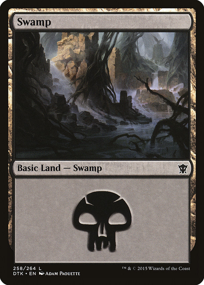 Swamp (258) [Dragons of Tarkir] | Webway Games