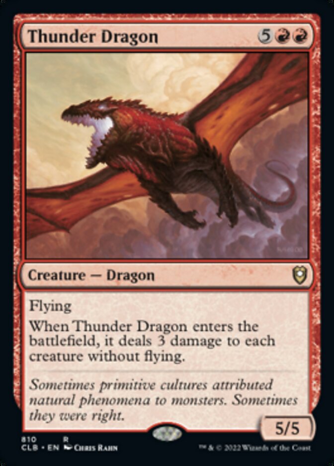 Thunder Dragon [Commander Legends: Battle for Baldur's Gate] | Webway Games